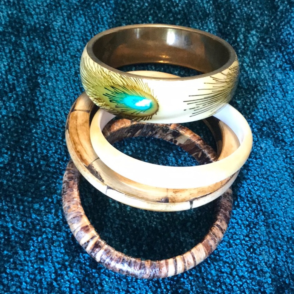 Cloisonné Bracelets. Set off 4.